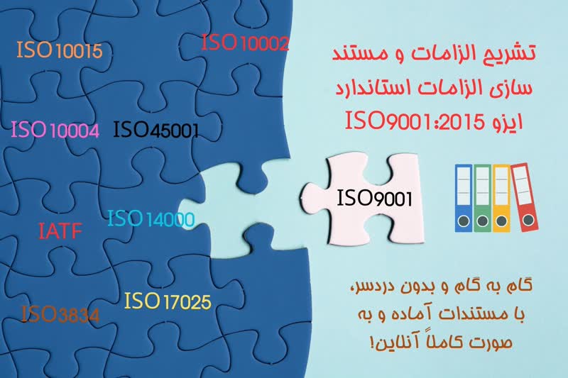 تشریح الزامات و مستند سازی ایزو ISO9001